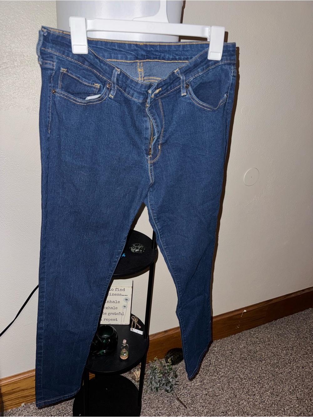 Levi's Dark Blue Skinny Jeans